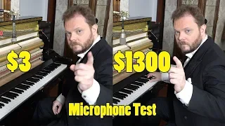 Can You Hear The Difference Between Cheap and Expensive Microphones?
