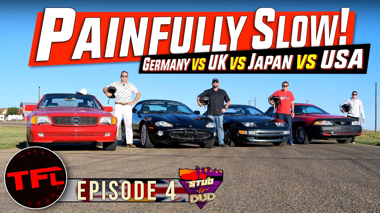 One of These 4 Nineties Convertibles Is a REAL DOG On The Race Track & It's Not The One You Think!
