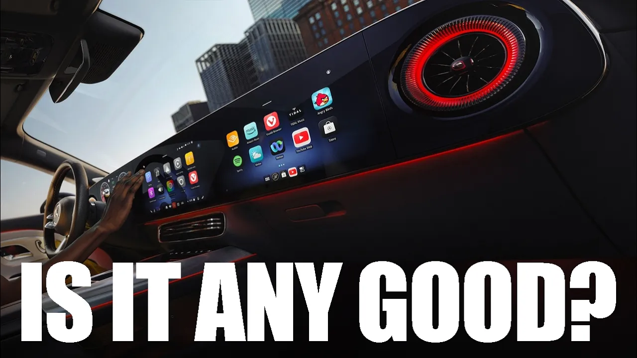 NEW Mercedes CLA infotainment REVIEW