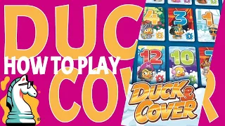 How To Play Duck and Cover Card Game Super Easy Guide!
