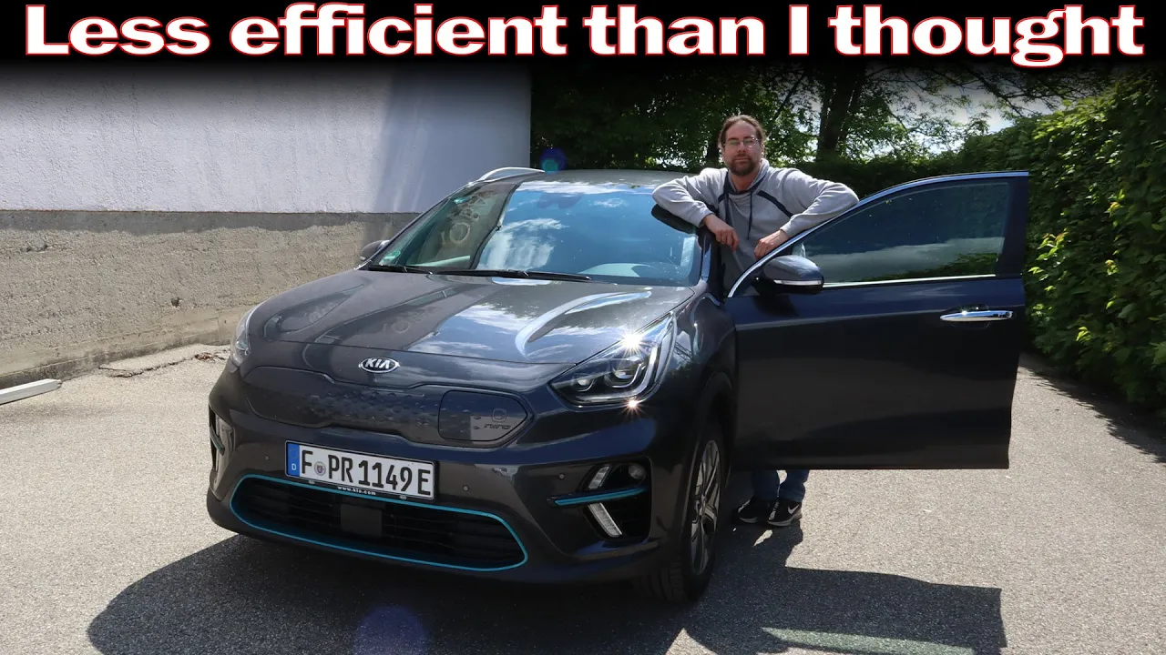 Kia eNiro - Range, Consumption, Avg speed incl charging test