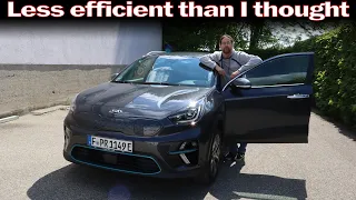 Kia eNiro - Range, Consumption, Avg speed incl charging test