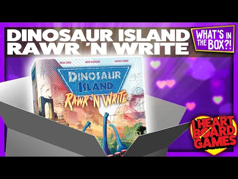 Dinosaur Island Rawr 'N Write Unboxing: What's In The Box?!