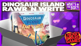 Dinosaur Island Rawr 'N Write Unboxing: What's In The Box?!