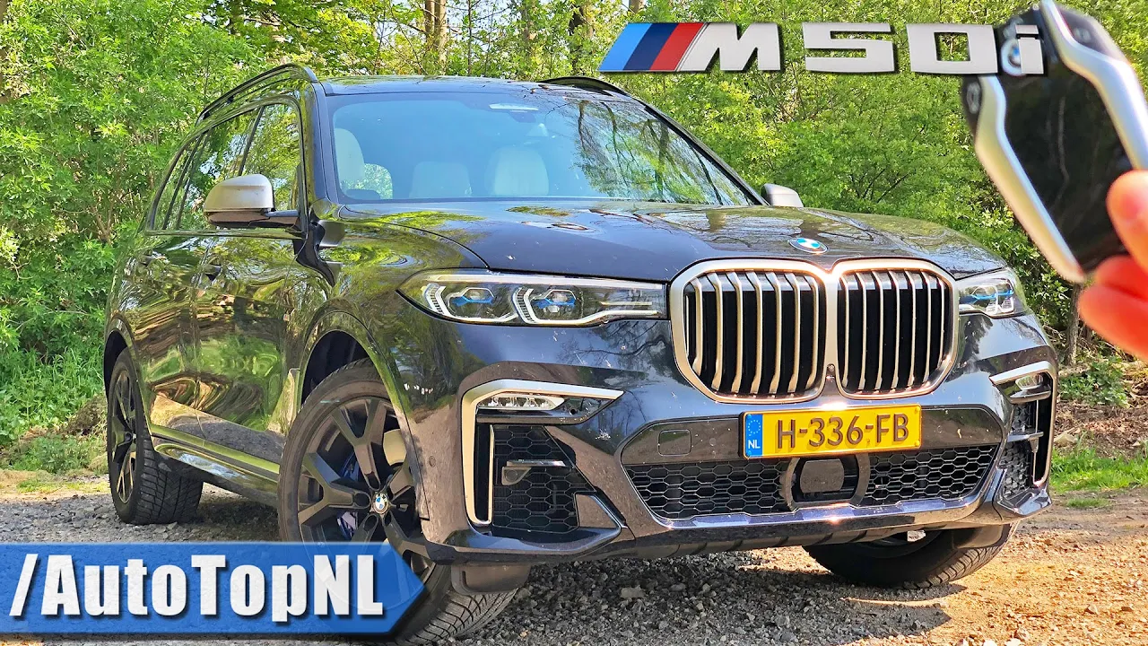 BMW X7 M50i 4.4 V8 REVIEW on ROAD & AUTOBAHN [NO SPEED LIMIT] by AutoTopNL