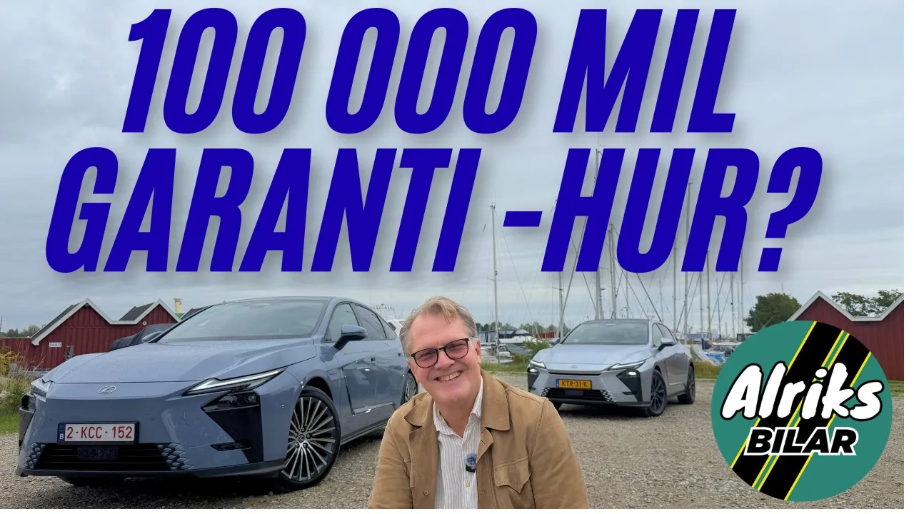 Nya Lexus ES. Hur går det till?