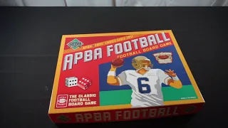 Unboxing APBA Football