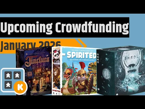 Upcoming Campaigns For January - Mountain Goat: Legacy, Small Time Heroes, Spirited & More!!!