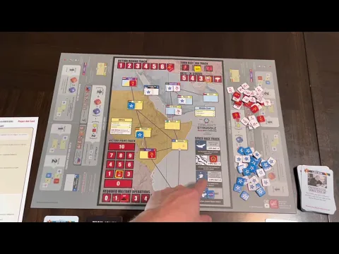 Twilight Struggle: Red Sea - Conflict in the Horn of Africa (GMT) Solo Play AAR