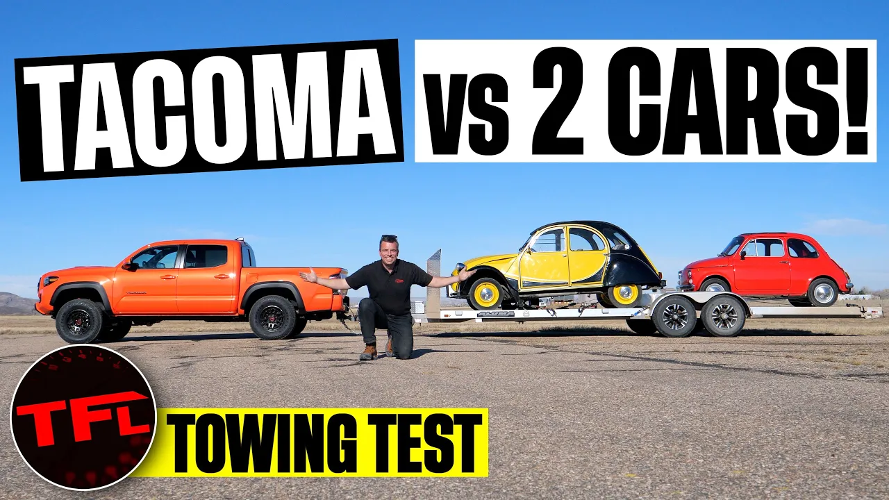 I Tow an ENORMOUS Trailer with the New Toyota Tacoma: Is It Too Much?
