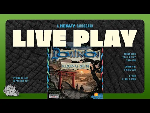 Dominion: Rising Sun - 3p Teaching & Play-through by Heavy Cardboard
