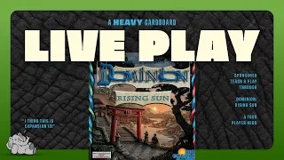Dominion: Rising Sun - 3p Teaching & Play-through by Heavy Cardboard