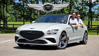 2025 Genesis G70 -- UPDATED, but Does it Impress Us as BMW 3-Series Owners??