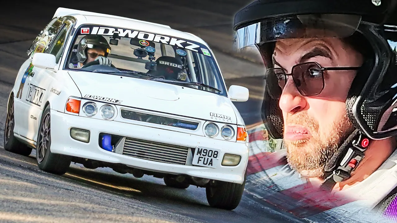 ANGRY Toyota Starlet GT Turbo Goes STUTUTUTU! // Nürburgring