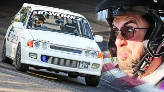ANGRY Toyota Starlet GT Turbo Goes STUTUTUTU! // Nürburgring