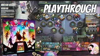️ Marvel Dice Throne Missions - Nuclear Assault Solo Playthrough ️ Part 1