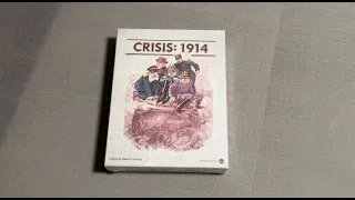 The Discriminating Gamer: Crisis: 1914 unboxing with Ray