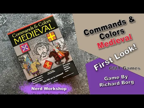 GMT- Commands and Color Medieval - We take our fist look inside