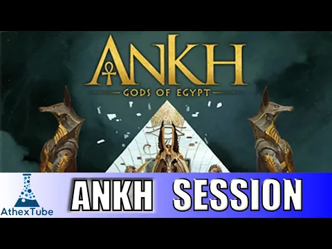 Ankh: Gods of Egypt Board Game Playthrough on Tabletop Simulator - Early pre release gameplay