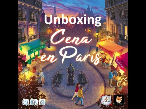 Unboxing Cena en París por El club del dado