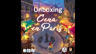 Unboxing Cena en París por El club del dado