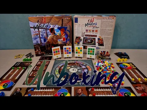 Colors of Paris - ASMR Board Game Unboxing