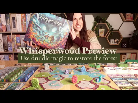 Whisperwood Preview! | Use druidic magic to restore the flora and fauna of a corrupted forest.