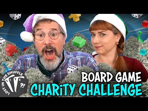 Wacky Challenges for Board Game Charities - Lost In The Shuffle