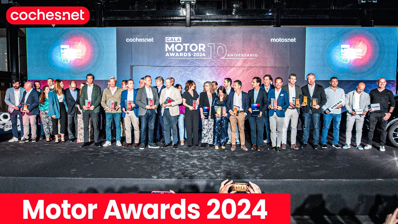 Motor Awards 2024 | Entrega de premios al Mejor Coche y Moto del año | coches.net