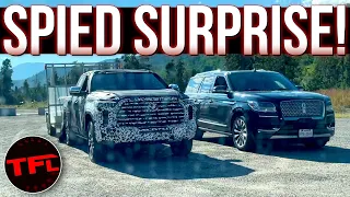 This Is VERY ODD! Why Is Toyota Benchmarking a 2022 Tundra Against a Navigator?