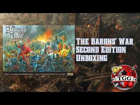 The Barons' War Second Edition Unboxing | Medieval Miniatures & First Look