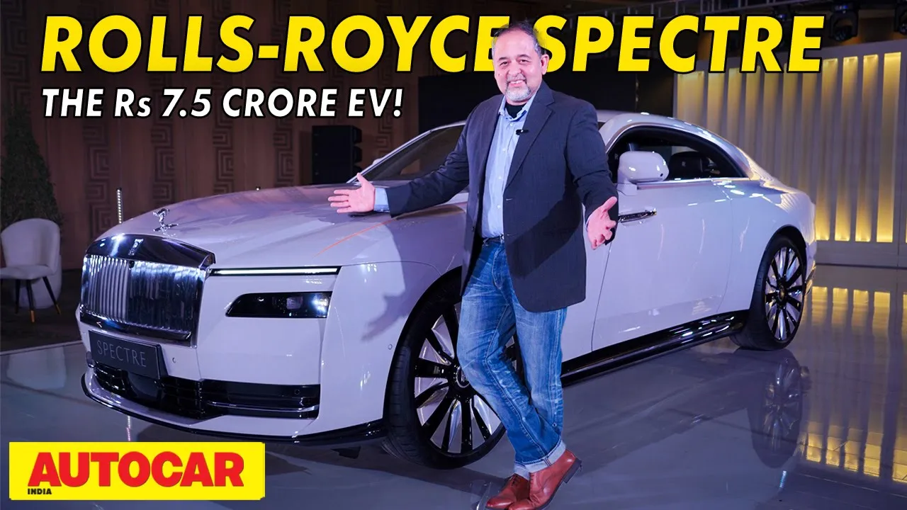 Rolls-Royce Spectre - The ultimate luxury EV now in India | @autocarindia1