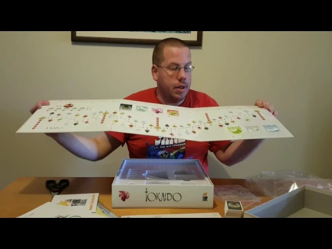 Cards and Boards Tokaido Unboxing