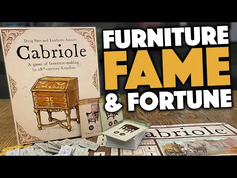 Cabriole Preview - Craft Your Way to Furniture Fame
