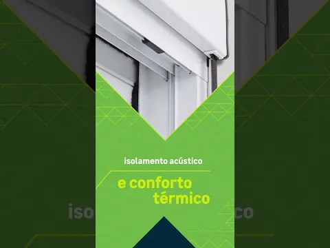 Janela de Correr 2 Folhas 1,20x1,50m Alumínio Pintado Preto com Persiana Blackout Linha Vivace Artens