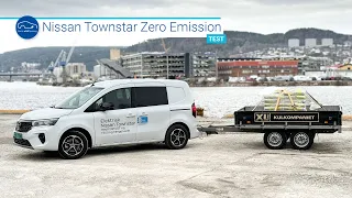 Test av elvarebilen Nissan Townstar med 1.5 tonn last!