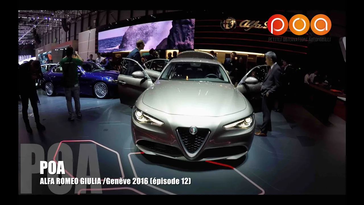 Alfa Romeo Giulia 2016 - Salon de Genève 2016 12/20
