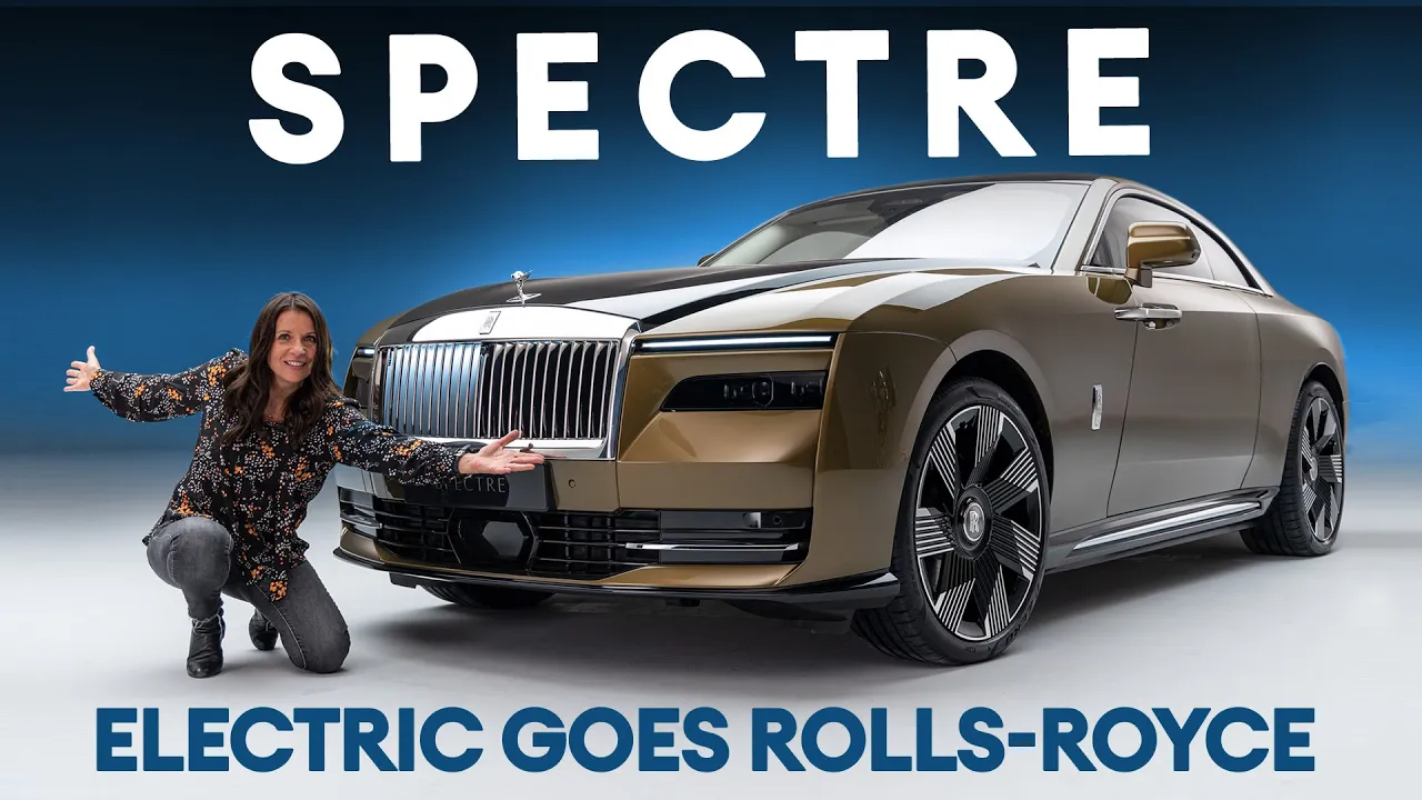FIRST LOOK inside the most luxurious electric car EVER! Electric goes Rolls-Royce / Electrifying
