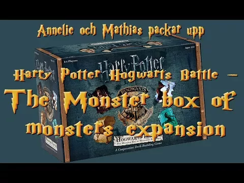 Låt oss packa upp Harry Potter Hogwarts Battle - Monster Box of Monsters expansion