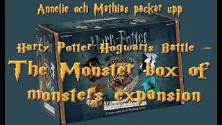 Låt oss packa upp Harry Potter Hogwarts Battle - Monster Box of Monsters expansion