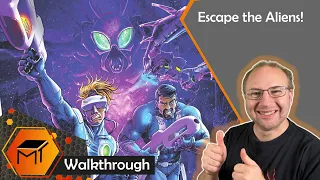 Escape Comic The Alien Ship l Kickstarter Preview
