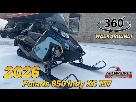 2026 Polaris 850 Indy Xc 137 Hemlock Blue / Black / Velocity Blue Thumbnail alt