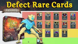 All Defect Rare Cards | Tier List & Analysis | Slay the Spire: The Board Game