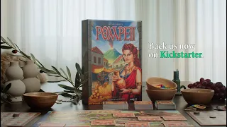 Pompeii boardgame - Kickstarter video