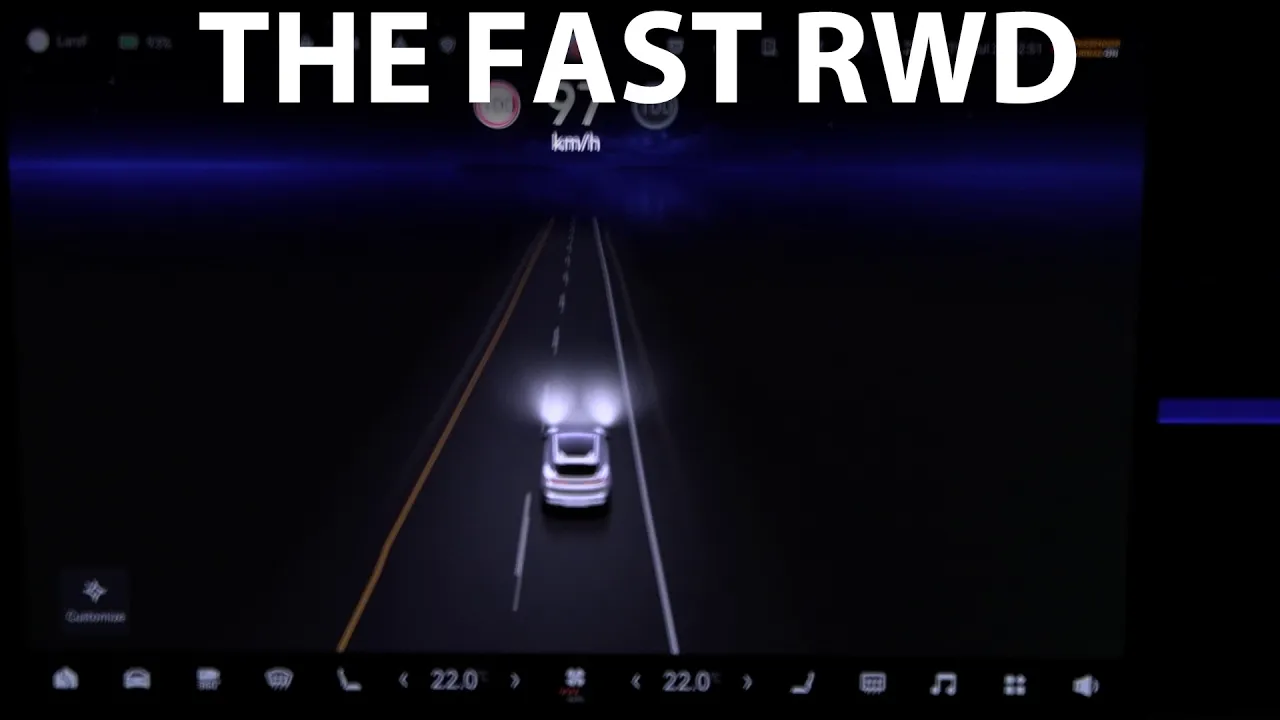 Zeekr 7GT Core RWD acceleration and noise test