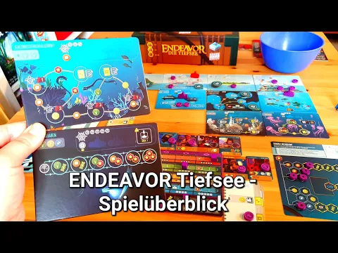 Ozean erforschen in ENDEAVOR, die Tiefsee // #brettspielvibes