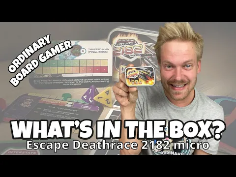 What's in the box? Escape Deathrace 2182 Micro - The tiniest box ever!