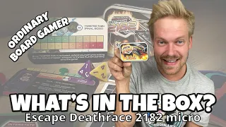 What's in the box? Escape Deathrace 2182 Micro - The tiniest box ever!
