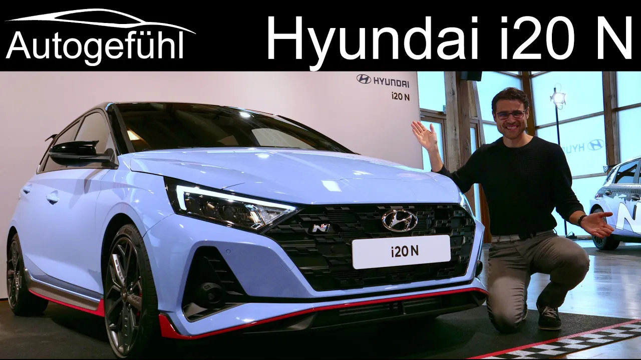 all-new Hyundai i20 N Premiere 2021 Exterior Interior REVIEW - Autogefühl