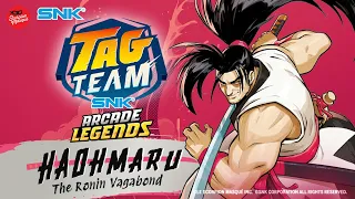 Haohmaru character spotlight - Tag Team: SNK Arcade Legends